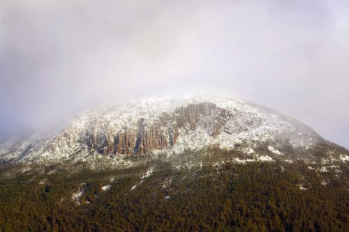 Snowy Mt Wellington